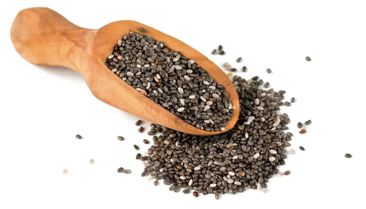 Semena chia v kávě keto